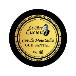 CIRE À MOUSTACHE, LE PÈRE LUCIEN, 15ML-OUD SANTAL