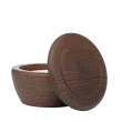 Savon à raser au bois de santal, 65 gr, dans un bol en bois avec couvercle Muhle