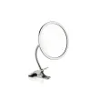 Miroir Grossissant Chromé avec Pince - Grossissement X 5