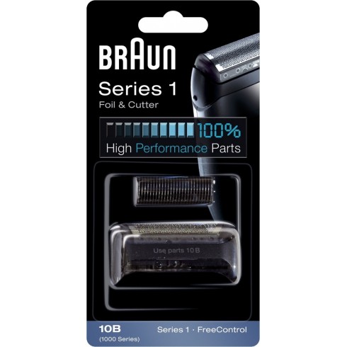 tete de rasoir braun, combipack, grille de rasoir et couteau pour rasoir électrique Série 1/Free Control/cruzer face 10B