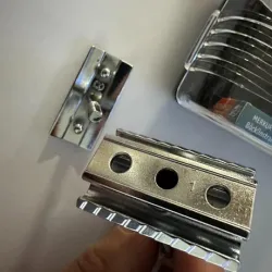 Rasoir de securite Merkur 570.001, rasoir de sureté réglable de 1 à 5