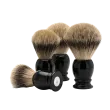 Blaireau Muhle gamme Classic, brosse en pur argenté, diamètre 19 mm