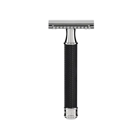 RASOIR DE SECURITE MUHLE TRADITION METAL NOIR PEIGNE FERME