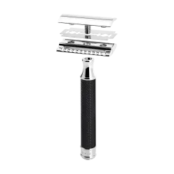 RASOIR DE SECURITE MUHLE TRADITION METAL NOIR PEIGNE FERME