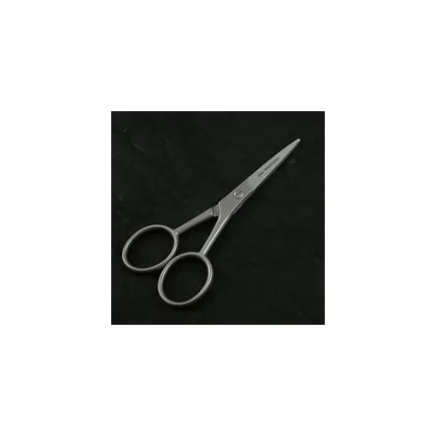 Ciseaux à moustache 11 cm, en acier inox satiné, Sam