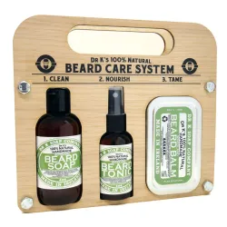 Kit soin barbe DR K SOAP COMPANY parfum woodland, boisé