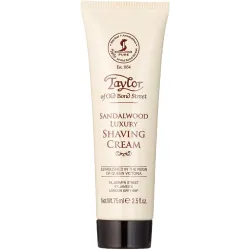 Crème à raser en tube Taylor of bond street 75ml Sandalwood