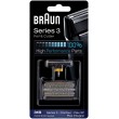 tete de rasoir braun, combipack, grille de rasoir et couteau pour rasoir électrique séries 5/6000, Flex intégral et XP, Contour 